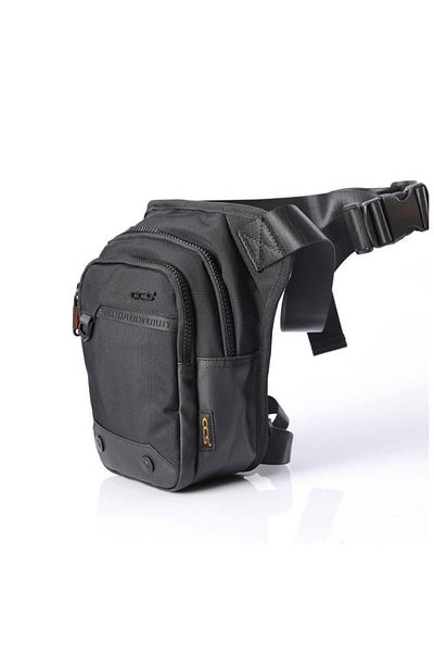 ÇÇS 31257 Motorcycle Waist Leg Bag Black