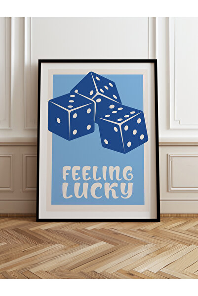 HOMEPACK Tekli Ahşap Çerçeveli Tablo Tek Parça Poster Tablo TK/999