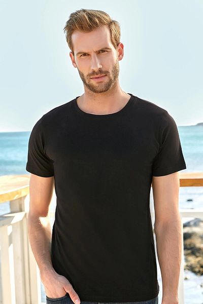 Berrak Tricou negru 4097 pentru bărbați
