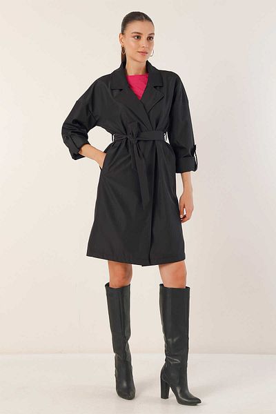 İKLİM LİFE Trench with Folded Sleeves