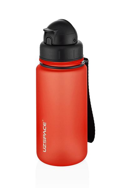 Uzspace 2-Piece Tritan Flask Set with Straw 400 Ml Fiftyfifty