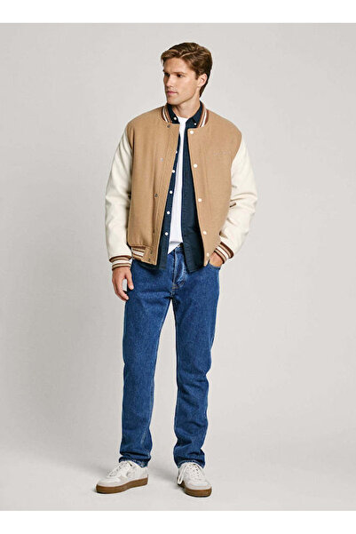 Pepe Jeans Bej Erkek Mont PM403025-845 TUSTIN
