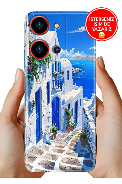 Reeder S19 Max Pro S Zoom Kılıf Desenli Baskılı Kamera Korumalı Silikon Santo...