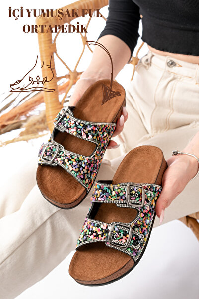 Slipcat Pien Двохзастібні елегантні повсякденні ортопедичні капці