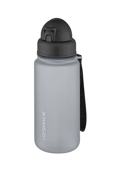 Uzspace 2-Piece Tritan Flask Set with Straw 400 Ml Fiftyfifty