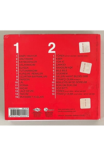 Plakevi İzmir Sezen Aksu I Walk in Dream Gardens 2 Cd (قرص مضغوط للطبعة الأصلية)