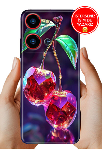 Reeder S19 Max Pro S Zoom Kılıf Kamera Korumalı Full Desen Arka Silikon Krist...