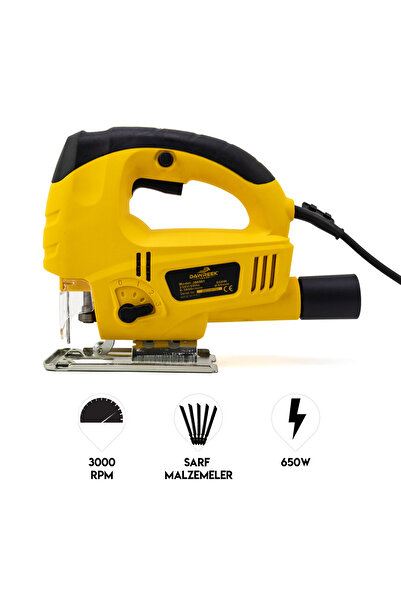 Dawreek Lazerli Gönyeli Dekupaj Daire Testere Dwe