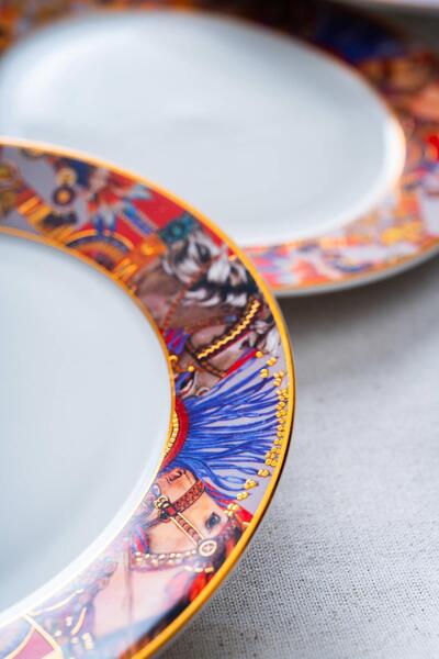 ACAR Whisper 6 Piece Cake Plate - 20 cm