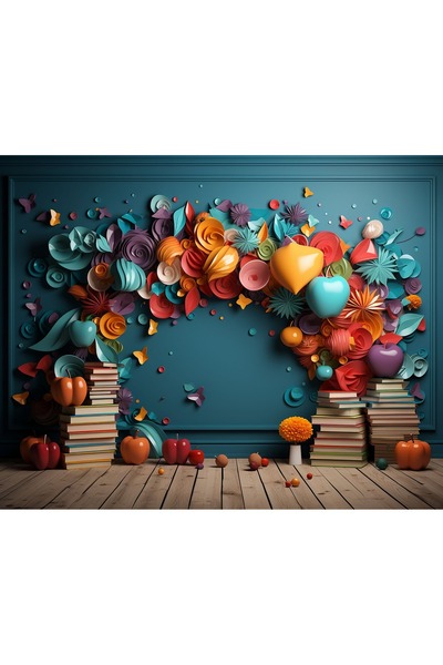 PROMISEBACKDROP2 خلفية قماشية للتخرج، أعياد الميلاد، والفعاليات المدرسية، مقا...