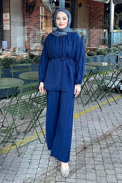 Ovn. Σετ παντελονιού Navy Blue Muana