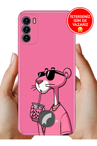 Reeder S19 Max Pro S Kılıf Desenli Rubber Kamera Korumalı Silikon PinkPanter