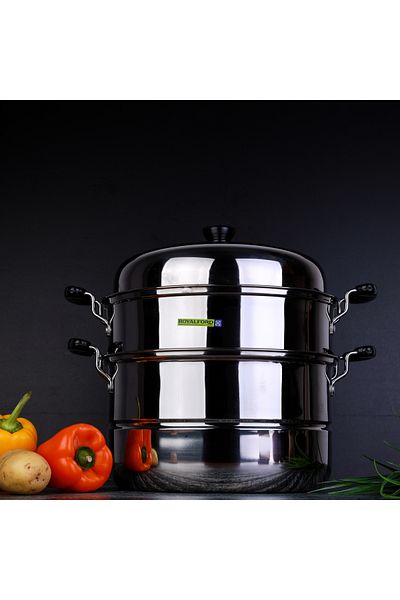 ROYALFORD RF5014 2 Layer Stainless Steel Steamer 9L
