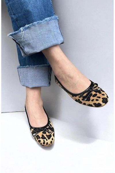 redtan Pantofi de birou Daily Trend Leopard Ballerina