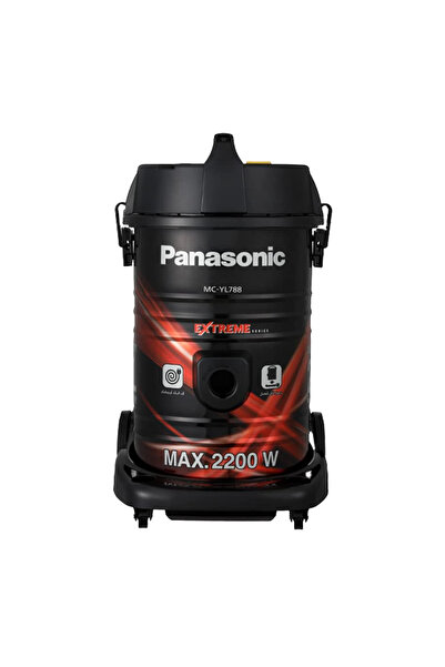PANASONIC مكنسة كهربائية 21 لتر 2200 وات MC-YL788 - أسود وأحمر