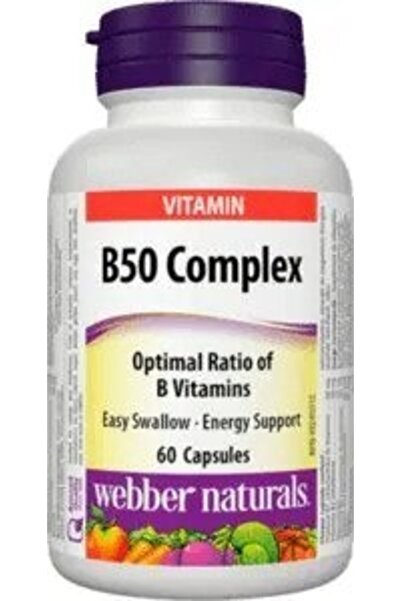webber naturals Vit B Complex 50Mg Tab 60S