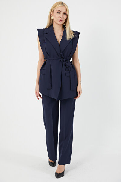 DPARİS Tie Waist Double Suit