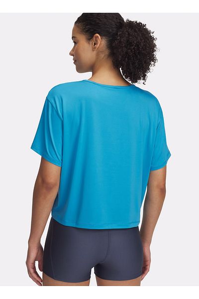 Under Armour 1379178 -452 Motion Ss Blue Round Neck Loose Fit Women's T-Shirt