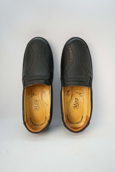 Kristal Kr.51 Повністю ортопедичні черевики з макошею для виступу кістки, зсередини та зовні з натуральної шкіри, жіночі