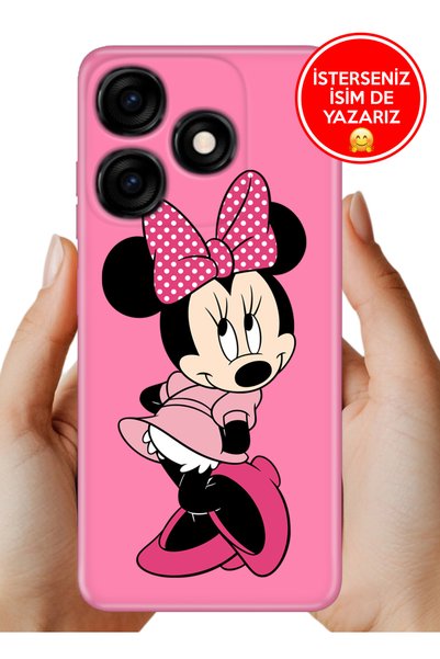 TECNO Spark 10C - 10 4G Kılıf Desenli Baskılı Kamera Korumalı Silikon Utangaç...