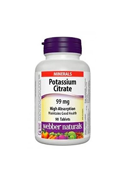 webber naturals سترات البوتاسيوم 99 مجم 90 قرص