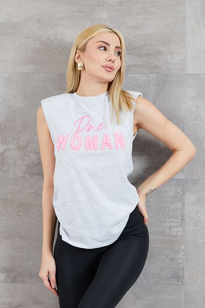 DPARİS Shoulder Padded T-Shirt