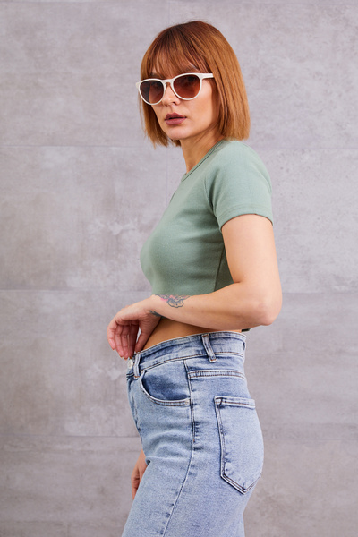 DPARİS Corded Crop Bodysuit