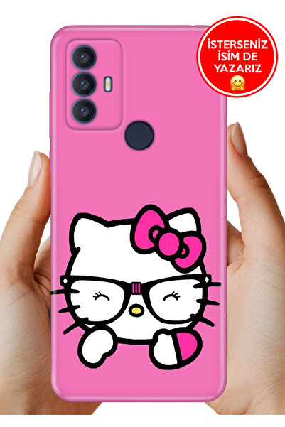 TCL 30 SE Uyumlu Kılıf Desenli Baskılı Kamera Korumalı Silikon KittyGo