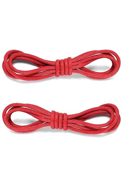 hapshoe 70 Cm Kırmızı Mumlu Klasik Ayakkabı Bağcığı