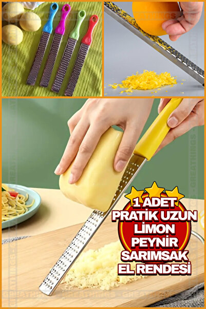 Greathings 1 Adet Pratik El Rendesi | Portakal, Limon, Peynir, Sarımsak, Çiko...