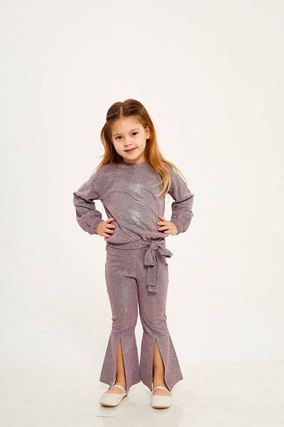 le petit sole Girl's Glitter Suit