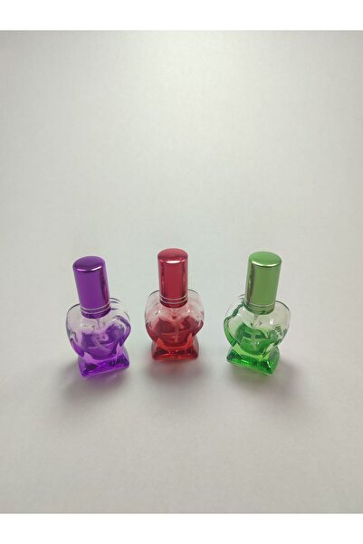 ANADOLU PARFÜM BOŞ ŞİŞE DOLDURULABİLİR 3 lü 10ml CAM