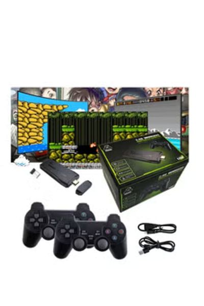 Primo Plus Y3 Lite HD TV Game Console with 64GB Card, 10,000 Games