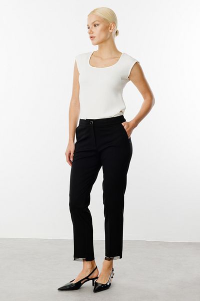 Ekol Tulle and Stone Detailed Trousers