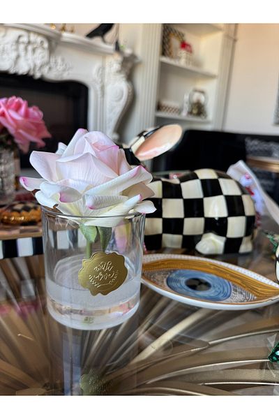 Hatice sakallı design With Love Glass Single Rose Άρωμα δωματίου Αρωματικό τριαντάφυλλο