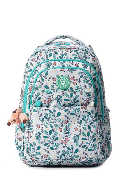 Fiyaka My Polo 8610 Klinkir School Bag Backpack Daily Trip Sports Travel Vacation Multi-Compartment Laptop Compartment