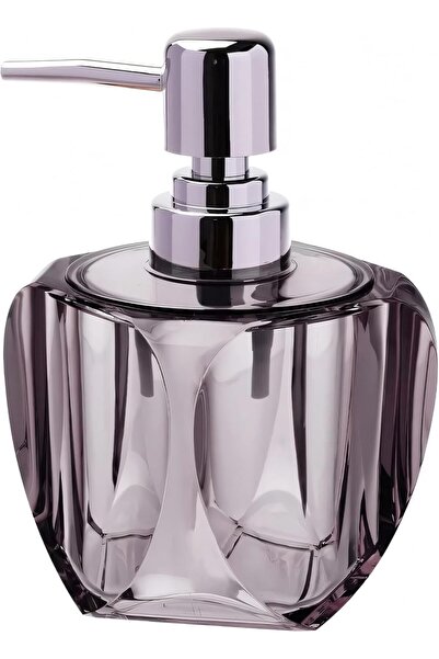 btm home Малък дозатор за сапун с помпено действие, прозрачен дозатор за тече...