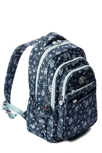 Fiyaka 8610 Klinkır Okul çantası Sırt Çanta Günlük Gezi Spor Seyahat Tatil Çok Gözlü Laptop Bölmeli