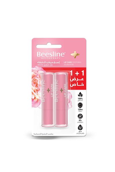 Beesline Lip Care Jouri Rose ( 1 + 1 ) Pack