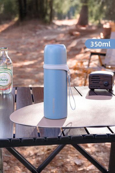 Vadi Vakumlu Paslanmaz Çelik Isı Yalıtımlı Termos Kupa 350 ml