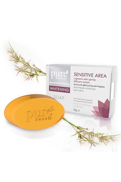 PURE BEAUTY Pure Beauty Whitening Soap Sensitive Area 70 Gm