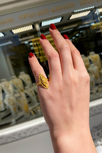 MÜCEVHER SARAYI 22 Ayar Altın Hint Yüzük