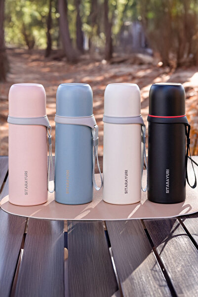 Vadi Vakumlu Paslanmaz Çelik Isı Yalıtımlı Termos Kupa 350 ml