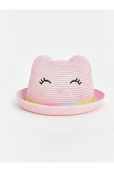 LC Waikiki Lcw Accessories Beige Girl's Straw Hat