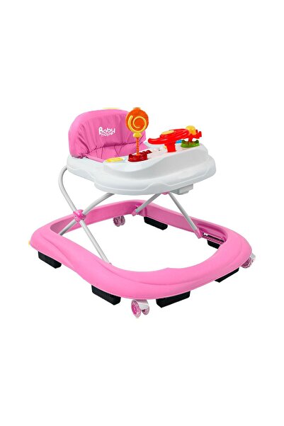toysclub BABY HOPE 217 LÜKS OYUNCAKLI YÜRÜTEÇ PEMBE BEYAZ