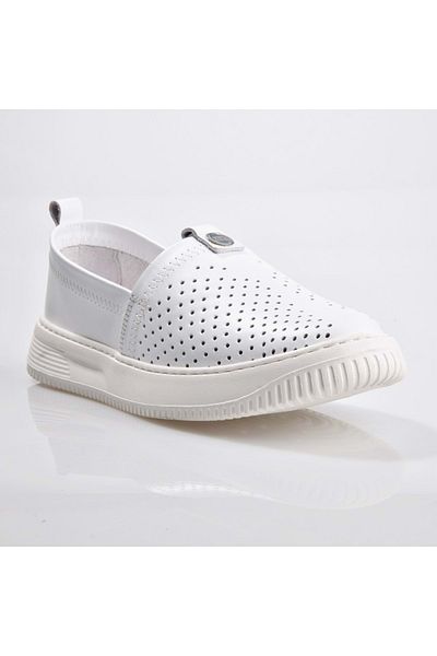 Mammamia D25Ya-855 Women's Leather Casual Shoes