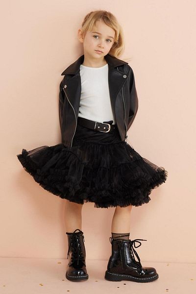 Le Mabelle Black Girl's Tutu Skirt - Bonita