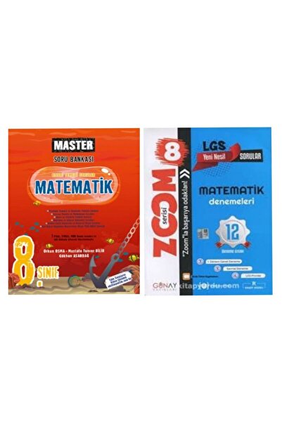 Okyanus Yayınları 8. Sınıf Master Matematik Soru Bankası Ve 12'li Branş Denemesi