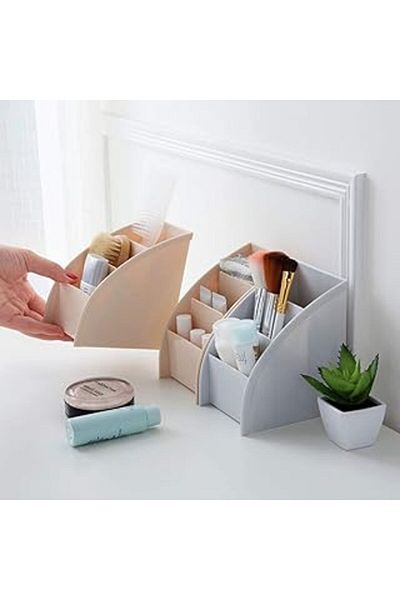 Hepta Collection Evefix 3-Compartment Multi-Purpose Desktop Organizer (3 Pieces)