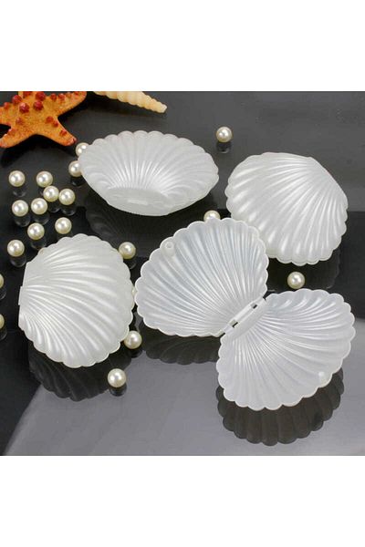 ERSE HOME 10 Pcs Decorative Gift Oyster Billet, Candle and Promise Engagements